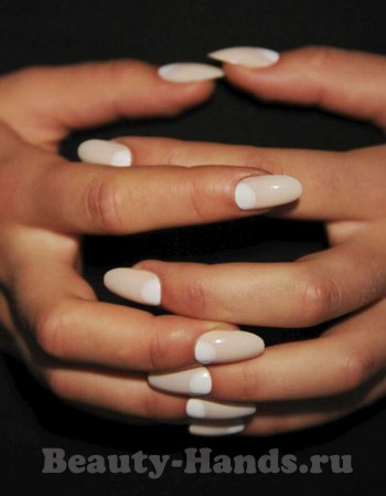 Модный маникюр 2012: лунный маникюр, дизайн ногтей, ногти 2012