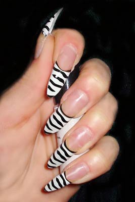 фото тигровые ногти
